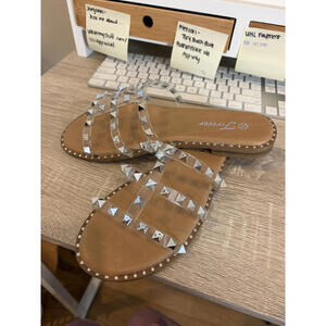 Women's Forever Studded Sandals size 7.5